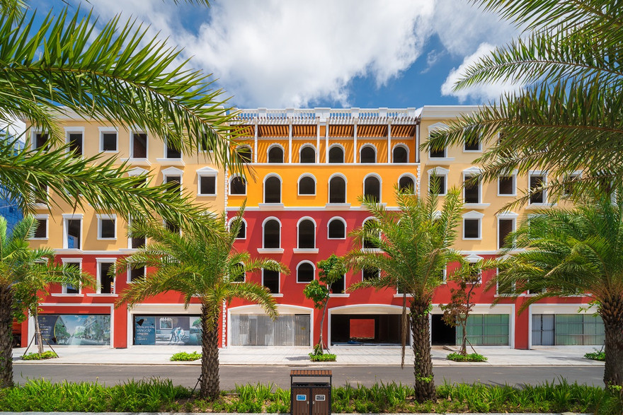 Mỗi căn nhà phố Sun Grand City New An Thoi đều sở hữu mặt tiền và vỉa hè khủng