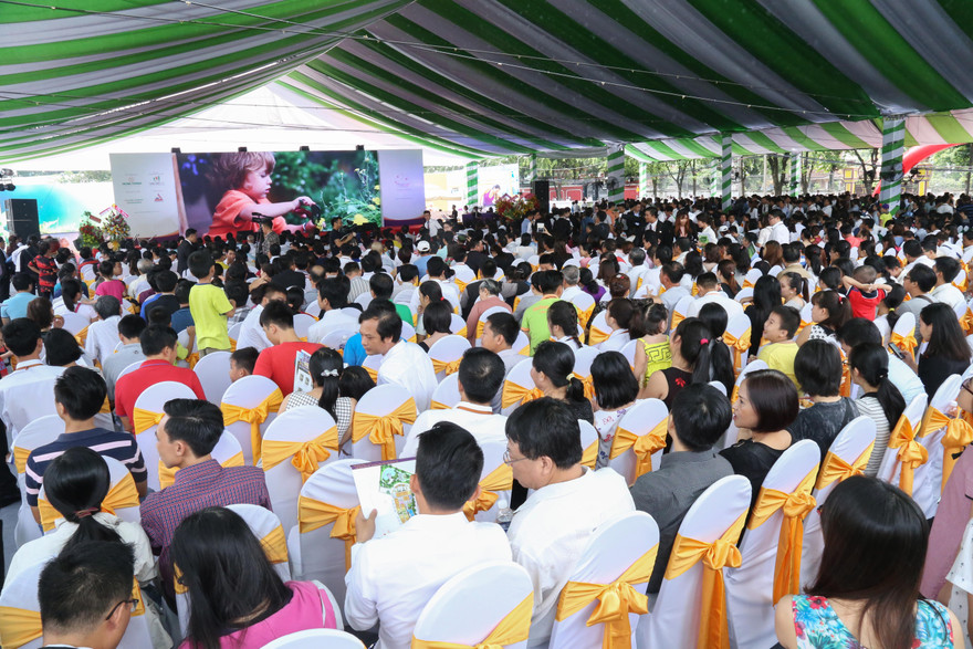 Các lễ mở bán của PropertyX luôn thu hút hàng ngàn khách hàng tham dự