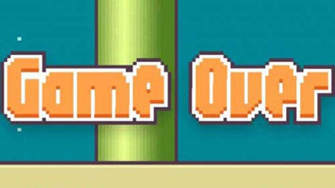 Việc trò chơi Flappy Bird bị gỡ bỏ đã gây sốc cũng như sự tiếc nuối của người chơi và làng công nghệ thế giới Ảnh: Internet