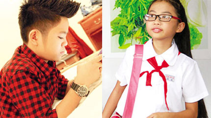 Nhiều khán thính giả tỏ ra lo lắng trước sự nổi tiếng quá sớm của Quang Anh và Phương Mỹ Chi. Ảnh: t.G