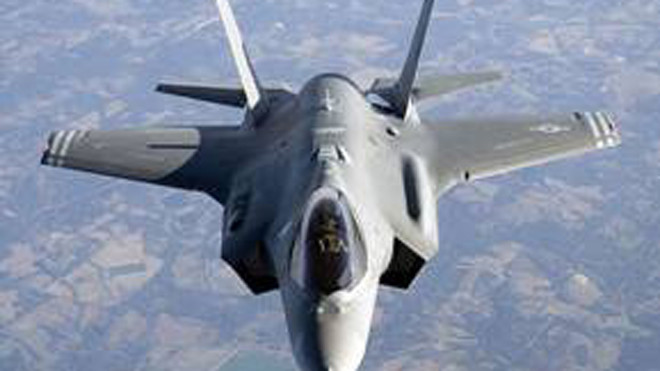 Loại máy bay tiêm kích tàng hình F-35 của Mỹ.