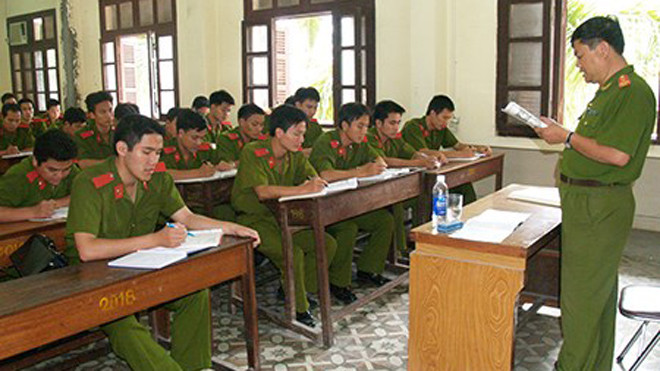 Chỉ tiêu và một số điểm mới tuyển sinh vào trường khối CAND