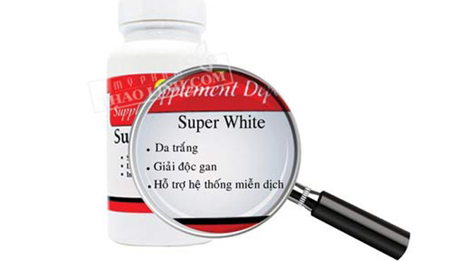 Choáng với thuốc “thần”, uống 7 ngày da trắng nõn