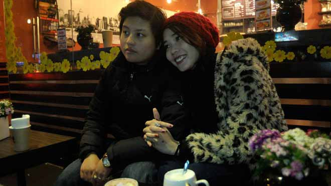 Valentine của cặp đôi nữ sinh đồng tính