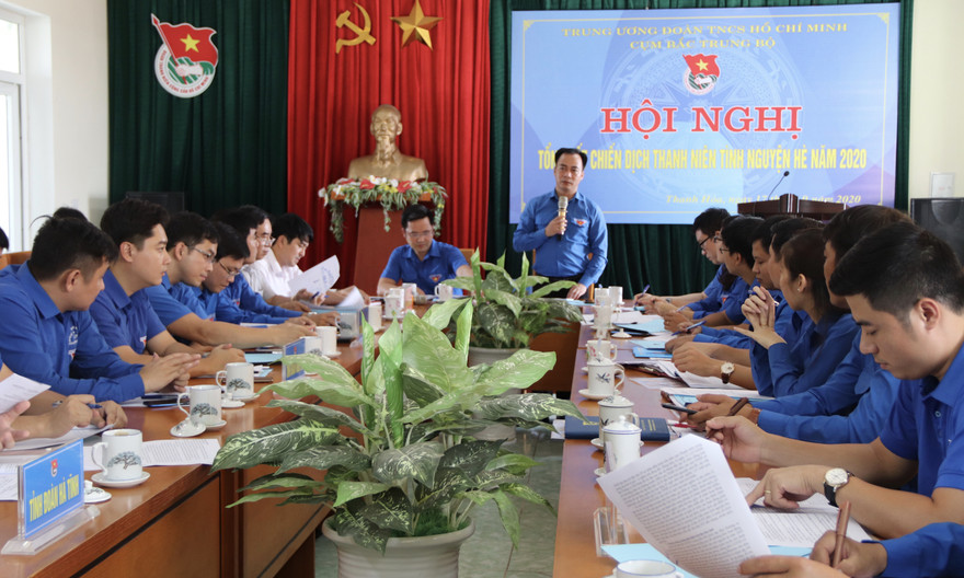 Tổng kết Chiến dịch Thanh niên tình nguyện hè cụm Bắc Trung bộ, năm 2020