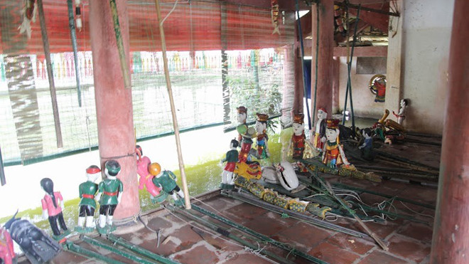 Hiện nay, lớp trẻ tại Đào Thục ít ai chọn múa rối làm cái nghiệp cho mình 