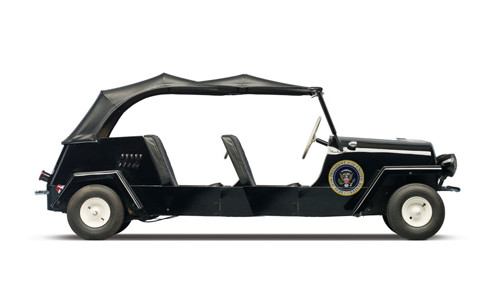 Kiểu dáng xe quân sự của King Midget Custom không thuyết phục được vị tổng thống từng là một tướng lĩnh quân đội.