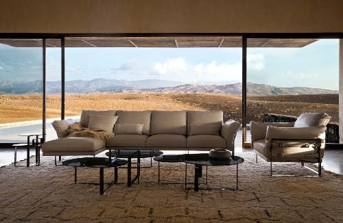 Bộ ghế BellaSofa BL013 màu be hợp với gia chủ mệnh Kim.