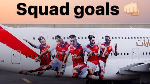 Cận cảnh 'chim sắt' thửa riêng cực xịn của Arsenal