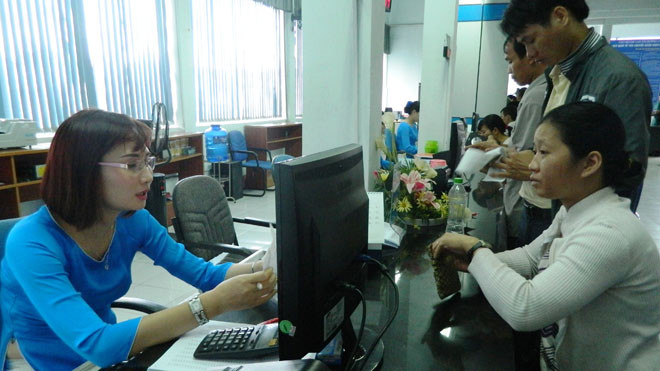 Bán vé tàu Tết tại ga Sài Gòn