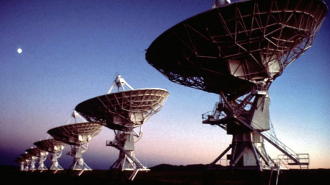 Kính thiên văn Very Large Array. Ảnh: Reuters