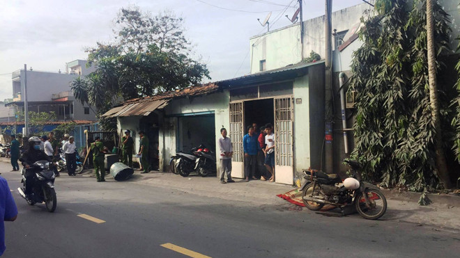 Hiện trường vụ việc