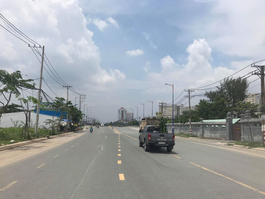 HDTC đã bỏ ra hàng ngàn tỷ đồng để mở rộng tuyến đường Lương Đình Của lên 30m như hiện nay.