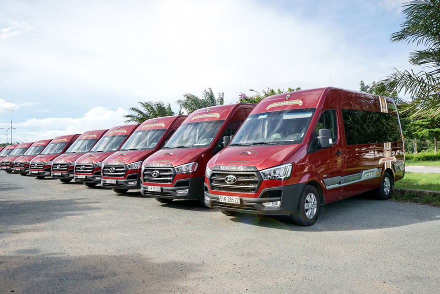 Dàn xe “khủng” Hàng không 5 sao mặt đất – Huệ Nghĩa