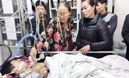 Vậy là không có phép màu nào xảy ra với cháu Lộc... Ảnh: T.G