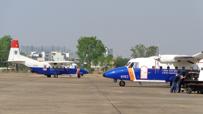 Cận cảnh tìm kiếm từ "mắt thần Biển Đông" CASA 212 