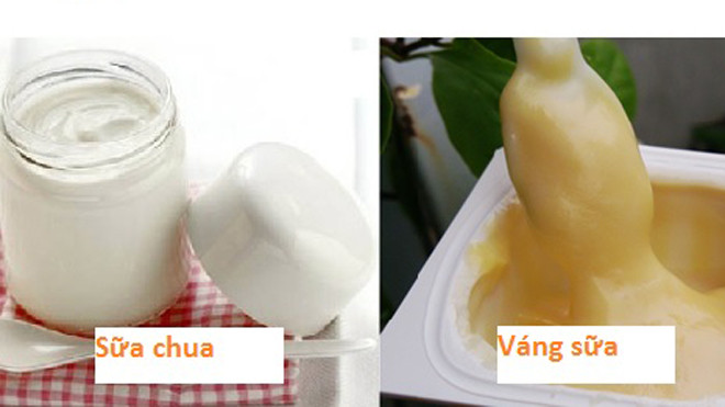 Giá trị dinh dưỡng của sữa chua và váng sữa