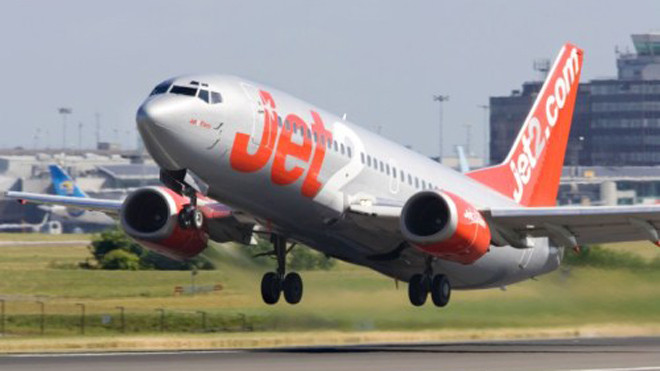 Jet2 là một hãng hàng không giá rẻ của Anh, có 7 chi nhánh đặt tại Anh và một ở Tây Ban Nha. Ảnh: Alamy.