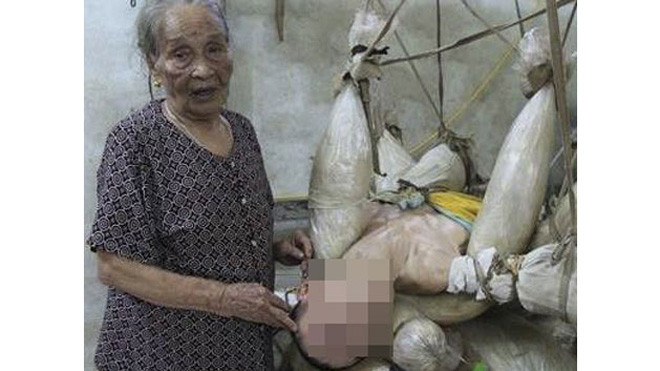 Bà Hòe nói bà sống đến giờ này cũng là để chăm sóc anh Quát.