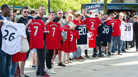 Áo đấu Di Maria bị đem đổi nhiều nhất