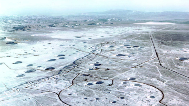 Cơ sở Thử nghiệm Nevada. Ảnh: Wiki