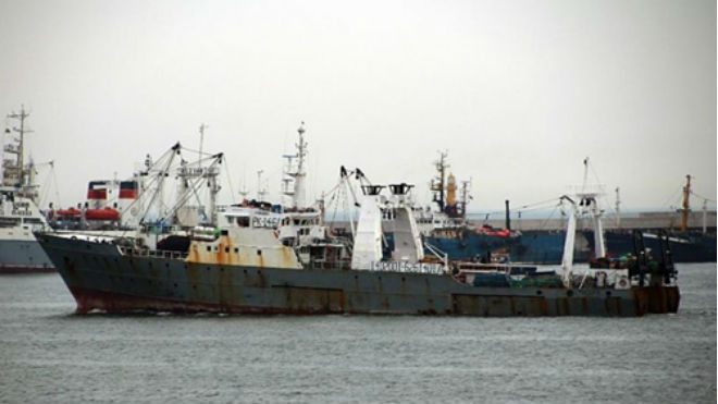 Một tàu cá của Hàn Quốc. Ảnh: AP.