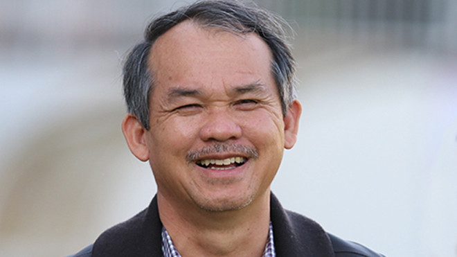 Bầu Đức vui mừng vì mùa bóng vừa rồi HAGL không những lỗ mà còn có lãi. Ảnh: Đức Đồng.