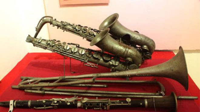 Bộ kèn đồng này đã được sử dụng cử hành trong Lễ chào cờ tại Quảng trường Ba Đình ngày 2/9/1945