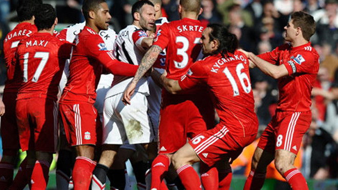 Những trận đấu giữa Man Utd và Liverpool vô cùng nóng bỏng.