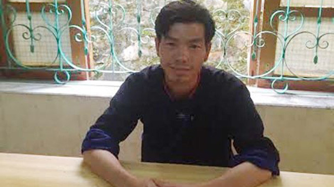 Vàng A Sinh tại cơ quan Công an