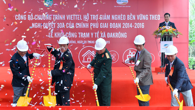 Viettel hỗ trợ 145 tỷ đồng xóa nghèo tại 3 huyện vùng sâu 