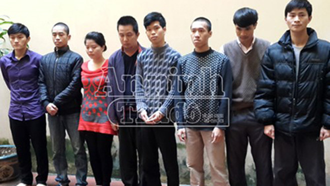 8 đối tượng của Công ty IG bị bắt khẩn cấp và tạm giữ để điều tra về hành vi kinh doanh trái phép