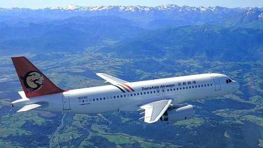 Một máy bay của hãng hàng không TransAsia Airways. Ảnh: Airbus