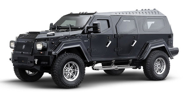 Xe chống đạn với vẻ ngoài hầm hố dễ trở thành mục tiêu - expoitalyonline