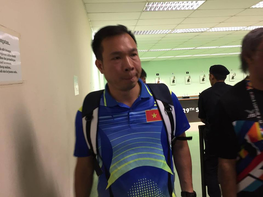 Hoàng Xuân Vinh thất vọng khi chỉ giành 1 HCB ở SEA Games 29