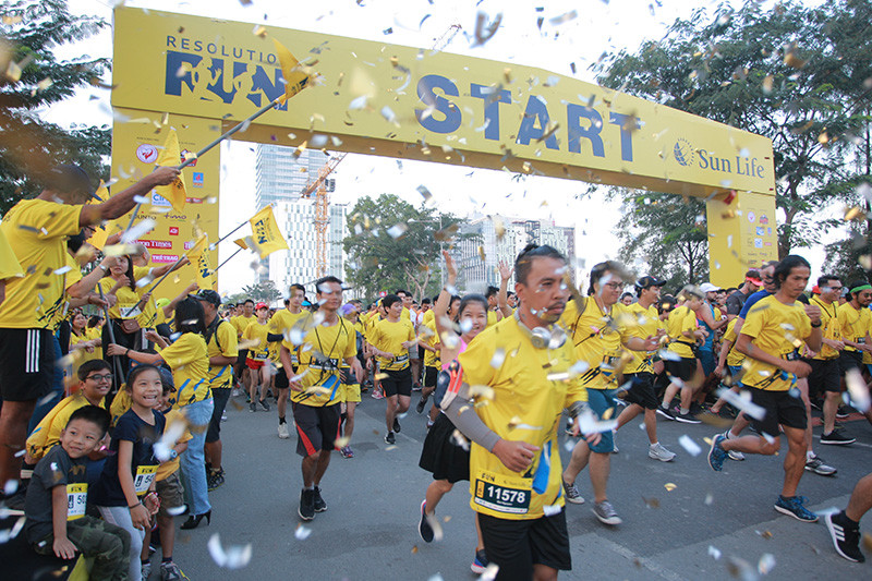 Giải chạy Khởi Đầu Tỏa Sáng – Sun Life Resolution Run 2020 sẽ được tổ chức vào ngày 23/02/2020 tại Phú Mỹ Hưng, Quận 7, TP.Hồ Chí Minh. 