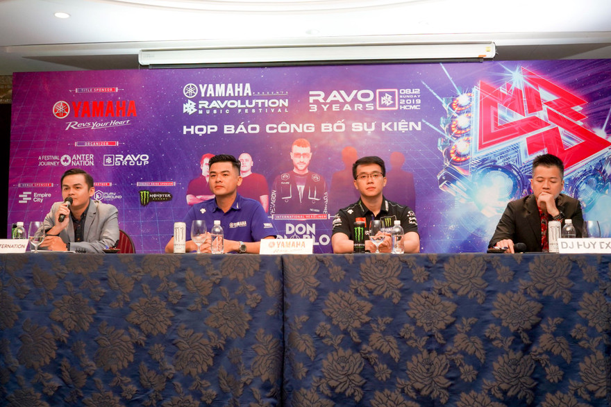 Toàn cảnh buổi họp báo công bố Ravolution Music Festival – Hành trình 3 năm phát triển 
