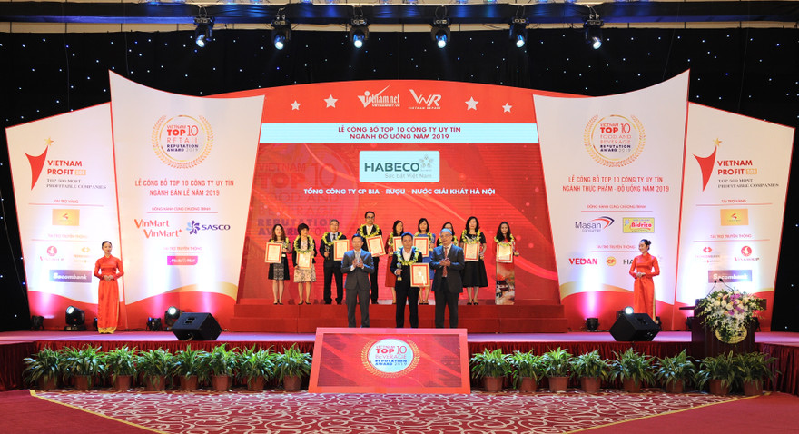 HABECO khẳng định vị thế trong ngành thực phẩm – đồ uống Việt Nam 2019