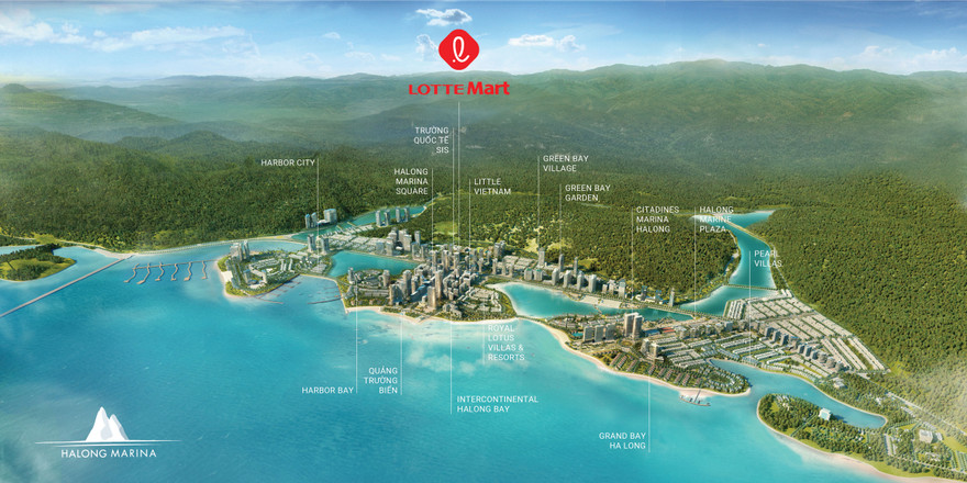 Bim Land hợp tác với Lotte Mart tại Hạ Long