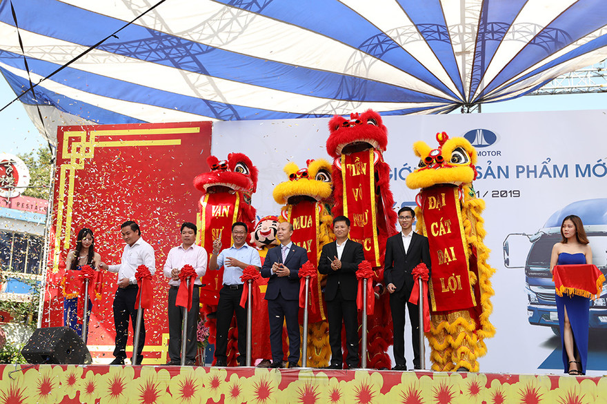 Vinamotor giới thiệu sản phẩm xe tải mới Vinamotor K6 tại miền Nam 