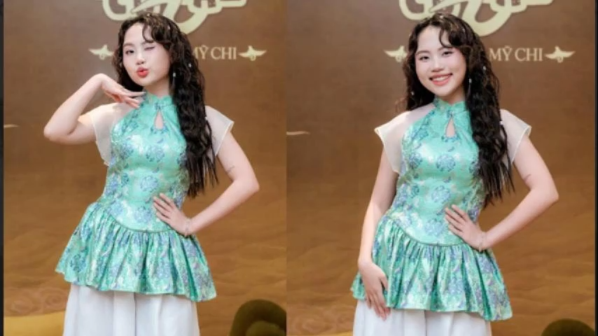 Phương Mỹ Chi thử sức hát Rock, chơi nhạc cụ School Tour