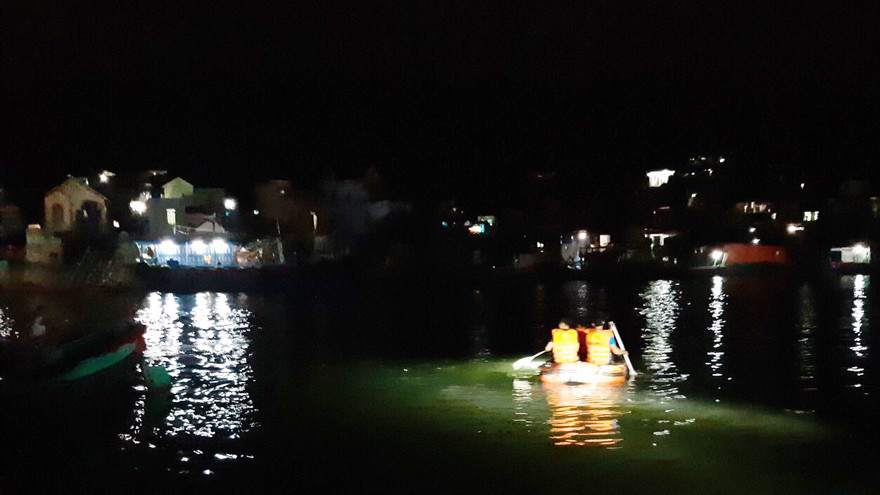 Hiện trường tìm kiếm nạn nhân mất tích