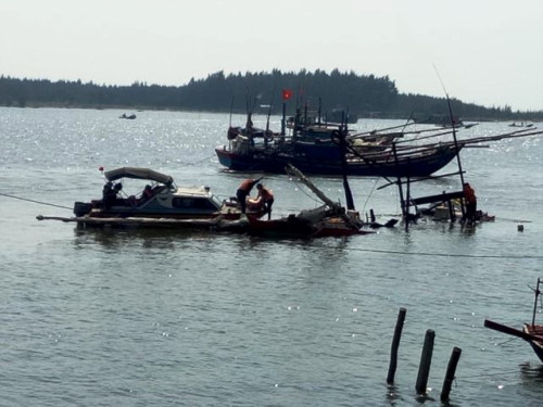 Tìm thấy thi thể mất tích trong vụ cháy tàu cá trong đêm