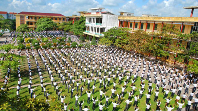 Đưa trường THPT Giao Thủy thành cơ sở giáo dục chất lượng cao 