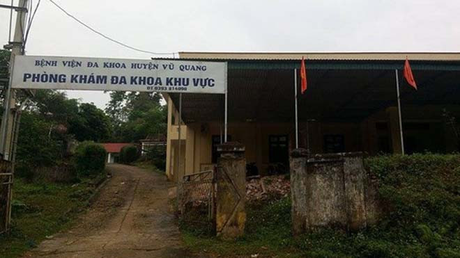 Phòng khám xảy ra vụ việc hai bác sĩ đánh nhau - Ảnh: Thanh niên