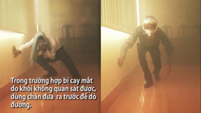 Kỹ năng thoát hiểm khi cháy chung cư ai cũng phải biết