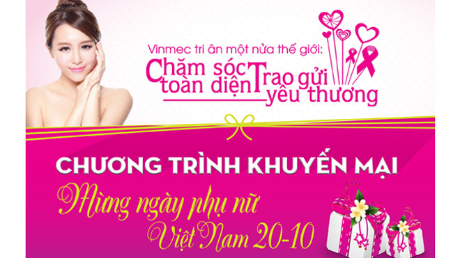 Hệ thống Y tế Vinmec tri ân một nửa thế giới