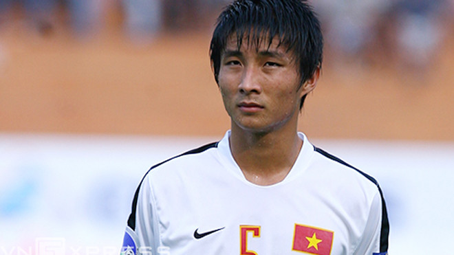 Thế Sơn trong màu áo U19 Việt Nam. Ảnh: Đức Đồng.