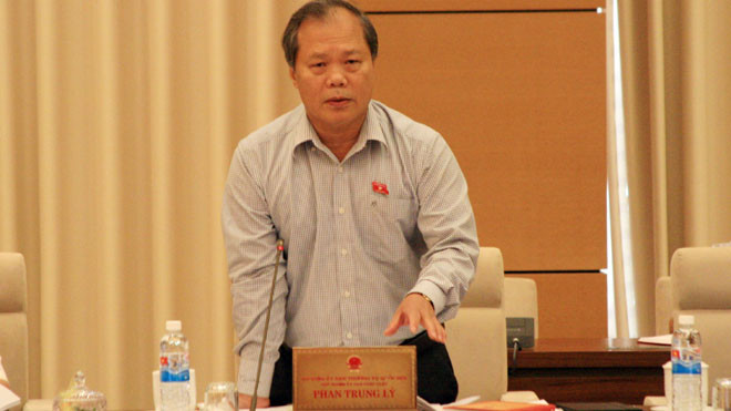 Chủ nhiệm Uỷ ban Pháp luật Phan Trung Lý cho rằng, việc quy định trình tự, thủ tục thành lập hội đều phải được cơ quan nhà nước có thẩm quyền công nhận làm cho việc thực hiện quyền lập hội thêm khó khăn, trở ngại.