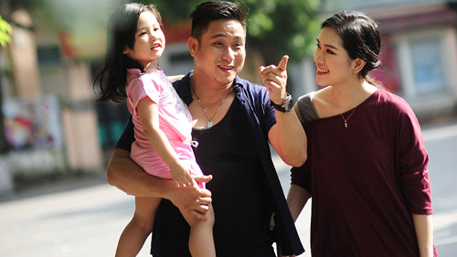 Minh Tiệp chia sẻ vợ chồng anh chỉ muốn sinh con gái.